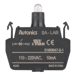 SA-LAB  Tekli Led Blok, 110-240VAC~ 50/60Hz , Mavi,  Tekil (Eklenemez) Tür SA-LAB  Tekli Led Blok, 110-240VAC~ 50/60Hz , Mavi,  Tekil (Eklenemez) Tür