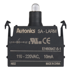 SA-LARM   Led Blok, 110-240VAC~ 50/60Hz , Kırmızı,  Modüler  (Eklenebilir) Tür