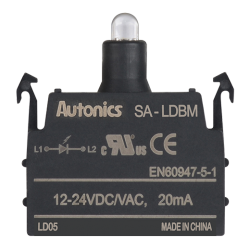 SA-LDBM Led Blok, 12-24VAC~ 50/60Hz / 12-24VDC , Mavi, Modüler (Eklenebilir) Tür SA-LDBM Led Blok, 12-24VAC~ 50/60Hz / 12-24VDC , Mavi, Modüler (Eklenebilir) Tür