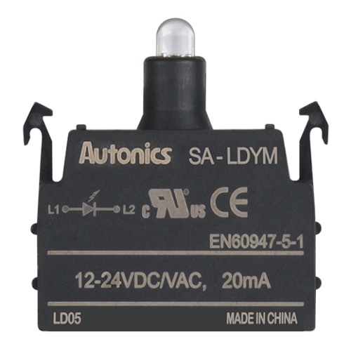 SA-LDYM   Led Blok, 12-24VAC~ 50/60Hz / 12-24VDC, Beyaz,  Modüler  (Eklenebilir) Tür