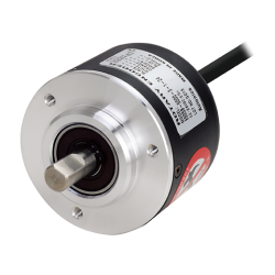 E50S8-2048-6-L-24  50mm Gövde Çapı 12-24vdc  Line Drive Çıkışlı 2048 Puls 8mm Mil Çapı Arttırımlı Enkoder