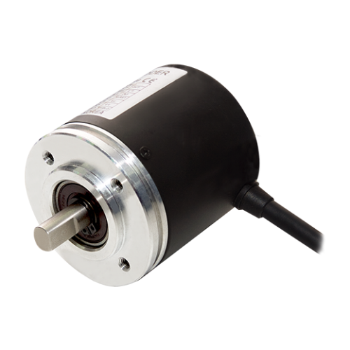 EPM50S8-1013-B-PN-24 23 Bit 6mm Mil 50mm Delik Çapı Çok Turlu Paralel  encoder