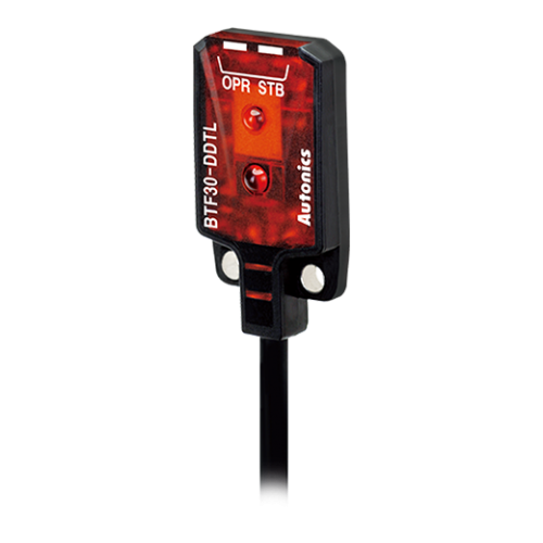 BTF30-DDTL  Cisimden Yansımalı 30mm Algılama NPN Light On Kablolu Minyatür Fotoelektrik Sensör