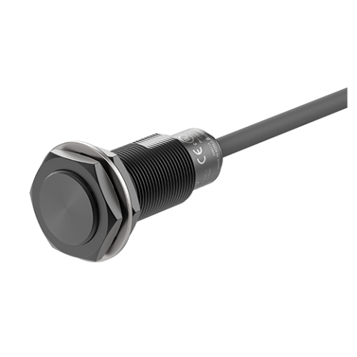 PRFAT18-5DO-V  Kaynak ortamına Dayanıklı M18 Tam Metal Gövde 2 Telli Algılama 5mm 12-24Vdc NO Kablolu Endüktif Sensör