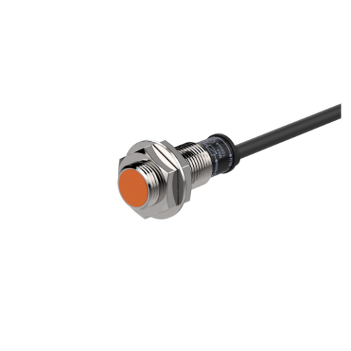 PRS12-2DP2  Kısa Gövde 12-24Vdc M12 Algılama 2mm PNP NC Kablolu Endüktif Sensör