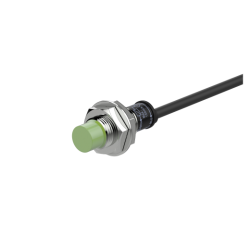 PRS12-4DN2  Kısa Gövde 12-24Vdc M12 Algılama 4mm NPN NC Kablolu Endüktif Sensör
