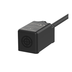 PSN17-5DNU  17x17mm 12-24VDC NPN NO Algılama 5mm Kablolu Kübik Endüktif Sensör Üstten Algılama