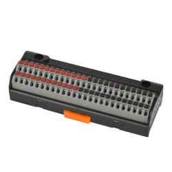 ACL-50L  Sol + Sağ Ortak Bağlantı Uçlu, 50'li Raya Montaj Klemens Grubu