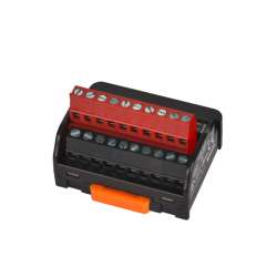 ACR-20T  Üst + Alt Ortak Bağlantı Uçlu, 20'li Raya Montaj Klemens Grubu