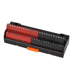 ACR-50L  Sol + Sağ Ortak Bağlantı Uçlu, 50'li Raya Montaj Klemens Grubu