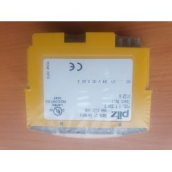 Pssu E F 2DO 2  Pilz elektronik modül, arıza güvenli, dijital girişler ve çıkışlar, 2çıkış, 2 A, tek kutuplu, pozitif anahtarlamalı,