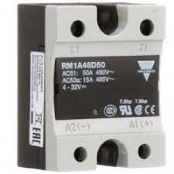 RM1A48D50  Carlo Gavazzi SSR Röle 50A 480VAC 4-32VDC Tetikleme