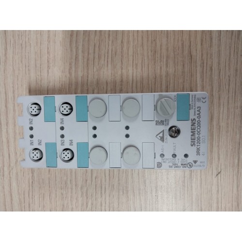 3RK1200-0CQ00-0AA3 AS-i compact module K60 digital 4 DI, IP67 4 x input, maximum 200 mA 4 x M12 socket 3RK1200-0CQ00-0AA3 AS-i compact module K60 digital 4 DI, IP67 4 x input, maximum 200 mA 4 x M12 socket