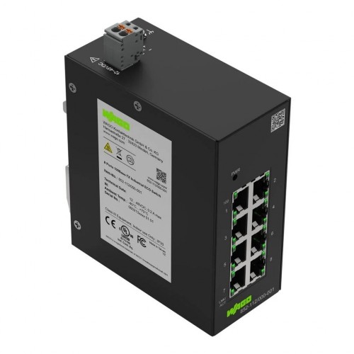 852-112/000-001   8-port 100base-TX Endüstriyel Ethernet Switch, ekonomik seri, --40/ +70oC