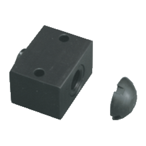 BCM-08 8mm çaplı sensörler için blok montaj yastıklı montaj braketi