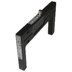 GL120-LAS/32/40a/98a   Metal Kasa 120mm Genişlik PNP L.On/D.On M8 3 Pin Laser Fotoelektrik çatal sensör