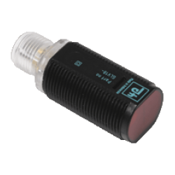 GLV18-55/25/102/159  M18 Kısa Plastik Gövde 10-30VDC 4000mm Algılama NPN Light On Çıkışlı Kırmızı Işıklı M12 Konnektörlü Reflektörlü Fotosel