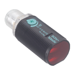 GLV18-8-H-120/25/102/159 M18 Kısa Plastik Gövde, Arka Fon Bastırmalı, Kırmızı Işık, Algılama mesafesi 120mm, NPN Light On, M12 4 pin Konnektörlü Cisimden Yansımalı Fotoelektrik Sensör