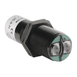 GLV30-8-H-2371  Silindirik M30, Arka Fon Bastırmalı, Infrared Işık, Algılama mesafesi 150mm, PNP  Dark On, M12 4 pin Konnektörlü Cisimden Yansımalı Fotoelektrik Sensör