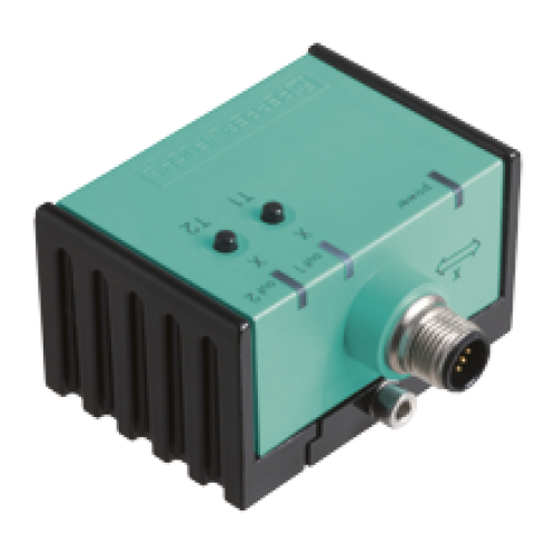 INX360D-F99-I2E2-V15  0 ... 360 ° 1 Eksen Analog 4..20mA + 2 x PNP Çıkış M12 Konnektörlü Eğim Sensörü