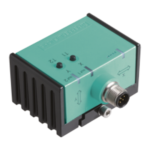 INY360D-F99-2U2E2-V17    0 ... 360 ° 2 Eksen Analog 0..5VDC + 2 x PNP Çıkış M12 Konnektörlü Eğim Sensörü