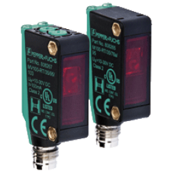 M100/MV100-IR/76a/95/103  Minyatür Gövde 10-30VDC 15 Metre Algılama PNP Light On / Dark On Çıkışlı Infrared Işıklı M8 4 Pin Konnektör Karşılıklı Fotosel