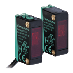 M100/MV100-IR/76a/103/115  Minyatür Gövde 10-30VDC 15 Metre Algılama PNP Light On / Dark On Çıkışlı Infrared Işıklı 2m Kablolu Karşılıklı Fotosel