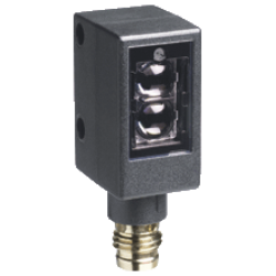 ML4.2-8-H-20-RT/40b/95/110/130 Minyatür Kübik Arka Fon Bastırmalı Kırmızı Işık, 20 mm Algılama, Push-Pull L.On / D.On Çıkış, M8 4 Pin Konnektörlü Cisimden Yansımalı Fotoelektrik Sensör