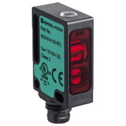 ML8-8-H-30-RT/103/143/162 Minyatür Kübik Arka Fon Bastırmalı Kırmızı Işık, 30 mm Algılama, PNP Light On Çıkış, M8 4 Pin Konnektörlü Cisimden Yansımalı Fotoelektrik Sensör ML8-8-H-30-RT/103/143/162 Minyatür Kübik Arka Fon Bastırmalı Kırmızı Işık, 30 mm Algılama, PNP Light On Çıkış, M8 4 Pin Konnektörlü Cisimden Yansımalı Fotoelektrik Sensör