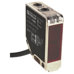 MLV12-54-LAS/76b/110/115 Kübik Gövde 10-30VDC Push-Pull  Light on / Dark on 21m Algılama Kırmızı Lazer Işıklı Kablolu Reflektörlü Fotosel