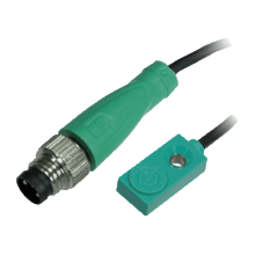 NBB1,5-F79-E2-0,1M-V3 Minyatür Kübik PNP NO 1,5mm Algılama, 0,1m Kablolu M8 Soketli Endüktif Sensör