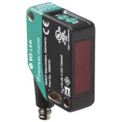 OBR15M-R200-2EP-IO-V31 Kübik , Kırmızı Işık, IO-Link, 15m Algılama, Pnp L.On / D.On Çıkış, M8 4 Pin Konnektörlü Polarize Reflektörlü Fotoelektrik Sensör