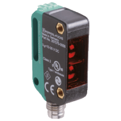 OBR7500-R100-E2-IO-V31  Minyatür Kübik , Kırmızı Işık, IO-Link, 7.5m Algılama, Pnp L.On / D.On Çıkış, M8 4 Pin Konnektörlü Polarize Reflektörlü Fotoelektrik Sensör