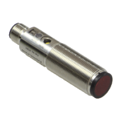 OBS4000-18GM60-E5-V1  M18 Gövde 10-30VDC 4000mm Algılama PNP Light On / Dark On Çıkışlı Infrared Işık M12 Konnektörlü Reflektörlü Fotosel