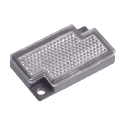REF-MH23 23x13mm, montaj delikli  Lazer Fotoelektrik Sensör Reflektörü