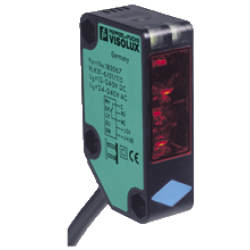 RLK31-6/25/31/115 Kübik AC/DC Besleme, Kırmzı Işık, 14m Algılama, Röle Çıkış, Light On, 2m Kablolu , Reflektörlü Fotoelektrik Sensör