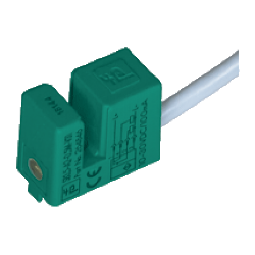 SB3,5-A2-0,5M-V31 3,5mm çatal aralığı, PNP NO, 0,5m kablolu m8 4 pin konnektörlü, endüktif çatal sensör