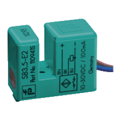 SB3,5-E2  3,5mm çatal aralığı, kablolu, PNP NO, endüktif çatal sensör