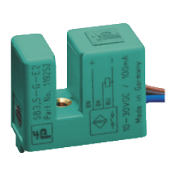 SB3,5-G-E2   3,5mm çatal aralığı, PNP NO, kablolu, endüktif çatal sensör
