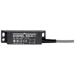 BNS33-02ZG-ST-2187  2 x NC Kontaklı, M8 Konnektörlü, Led Göstergeli, Manyetik Emniyet Sensörü