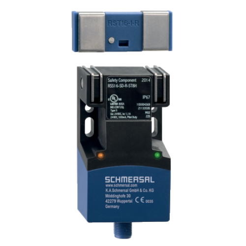 RSS16-D-R-CC   Anahtarlama mesafesi 5mm, Çekmeli, RFID Elektronik Emniyet Sensörü