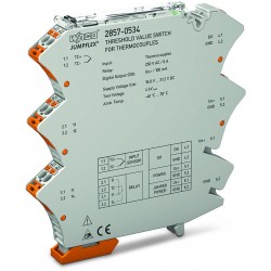 2857-534   TC ayarlı limit switch; giriş: tip J, K, E, N, R, S, T, B, C çıkış: AC 250 V 6 A Change Over Röle