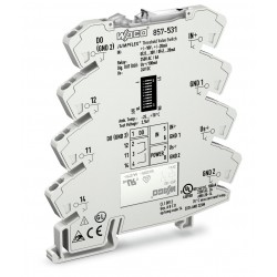 857-531   Ayarlı limit switch, giriş: 0- 30V, ±10V, 0 -20mA, 4 -20mA, ±20 mA çıkış: 3A röle çıkış