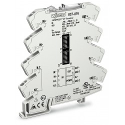 857-819  Milivolt çevirici; giriş: -100 -100/ 0 - 200/0-300/0-1000mV çıkış: 0(4)-20 mA, 0-10V, 2-10V, 0- 5V, 1- 5 V