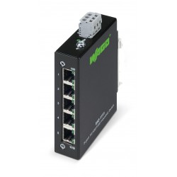 852-1111  Gigabit 5-port 1000base-TX Endüstriyel Ethernet Switch, ekonomik seri, --40/ +70oC