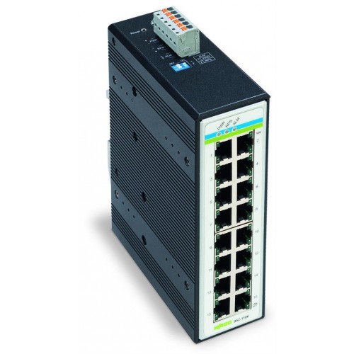 852-1106   16-port 1000base-TX Endüstriyel Ethernet Switch, --40/ +70oC