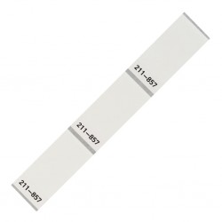 211-857  44x18 mm lamine 500 adet/rulo, Beyaz