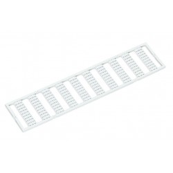 793-5569 WMB ETİKETLEME SİSTEMİ - YATAY ETİKETLEME, 4-4.2mm 51… 60 (10x), etiket sayfası, baskısız, beyaz (5 ADET)