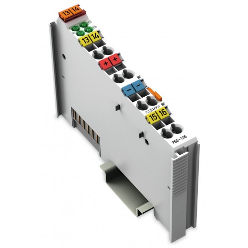 750-516  4 kanallı Dijital Çıkış;  24 V DC, 0.5 A, düşen kenar anahtarlamalı