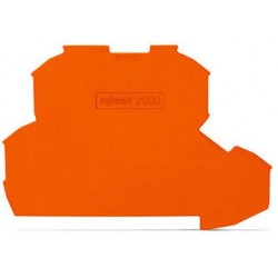 2000-2292  Sonlandırma ve ara plaka, Turuncu, 0,7mm Kalınlık (25 Adet)